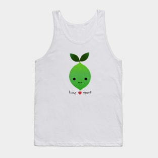 Lime Yours Cute Kawaii Lime Tank Top